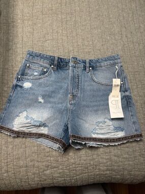 Pilcro denim shorts